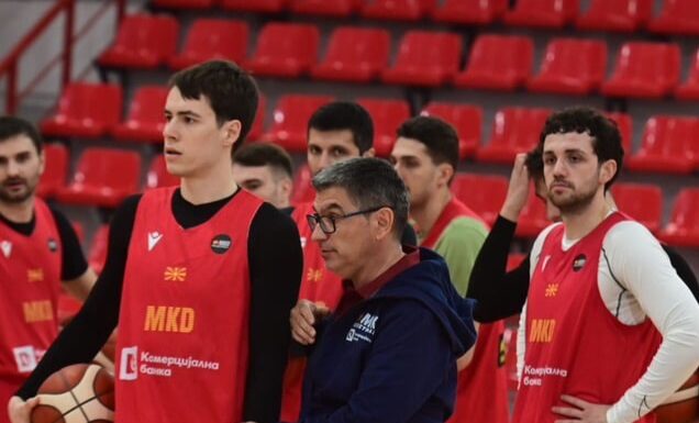 Машката кошаркарска репрезентација на Македонија ги стартува подготовките