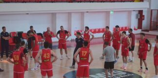 Кошаркарската репрезентација на Македонија ги стартуваше подготовките