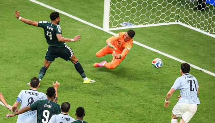 saudiska urugvaj gol
