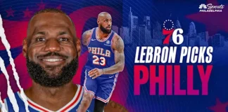 Леброн Џејмс ќе игра во Филаделфија