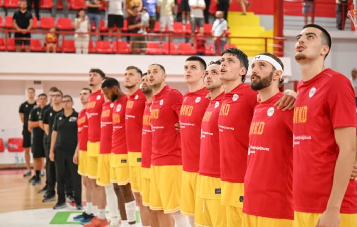 Makedonija na himna basket