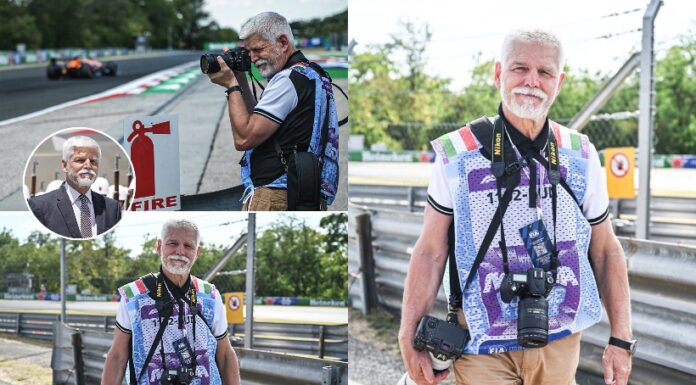 Претседателот на Чешка беше фотограф на трката во Формула 1 (ФОТО)