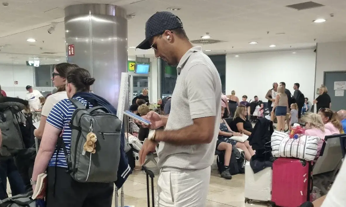 Rodri na aerodrom