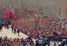 Илјадници фанови се простија од Франко Барези