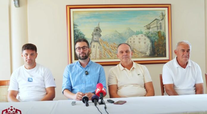 Промоција на новооснованиот клуб – ГФК Победа Прилеп