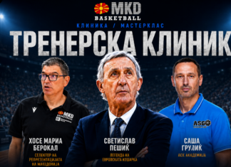 Задолжителна тренерска клиника на 24 и 25 август во Скопје