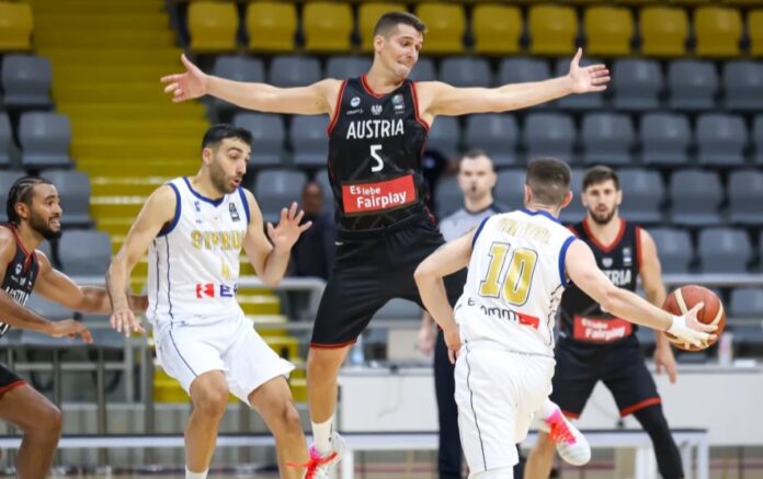kipar - avstrija basket