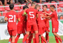 Фудбалерите до 15 години поуспешни од Естонија