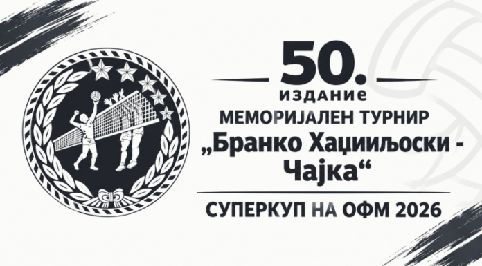 Јубилејното 50. издание на меморијалот „Бранко Хаџииљоски – Чајка“ со нова димензија – Суперкуп на ОФМ