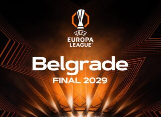 Финалето од Лигата на Европа во 2029 година ќе се одржи во Белград