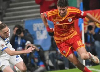 Полувреме во Љубљана: Випотник промашува за Словенија, Македонија има 0:0 на полувреме