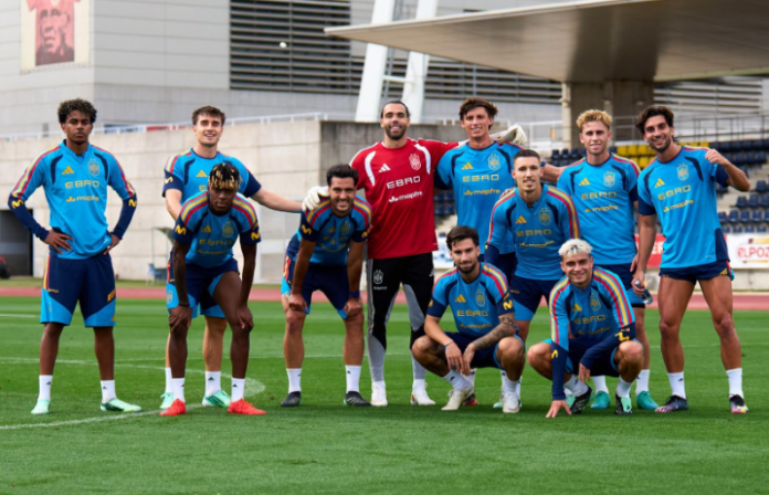 Spanija na trening