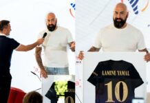 Антиќ купи дрес на Јамал за 2500 евра како донација во хуманитарни цели