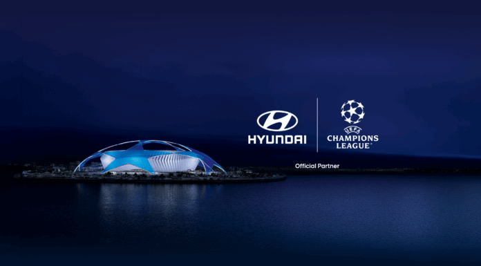 HYUNDAI станува официјален партнер на UEFA Champions League
