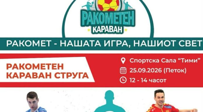 Ракометниот карван продолжува, а следната станица е Струга