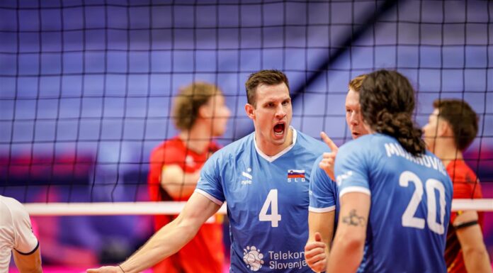 Евроволеј 26: Словенија четвртипат по ред ќе игра во полуфинале