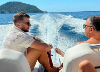 Вардар чека на Стефан Ристовски, тој на јахта одмара со Мрме