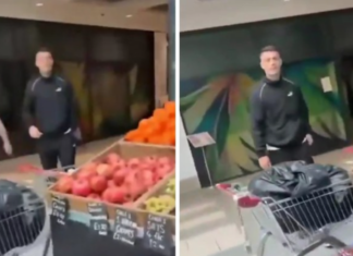 Џака го провоцираа во продавница поради лажен ковид-сертификат (ВИДЕО)