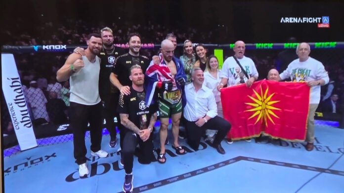 Volkanovski so Kutles