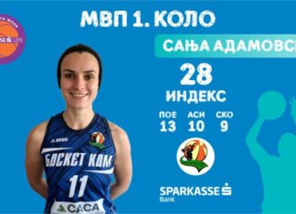 „ШПАРКАСЕ ЛАЈФ“ ПРВА ЛИГА-ЖЕНИ, ПЕТОРКА НА КОЛОТО: Адамовска на чекор до троен ефект
