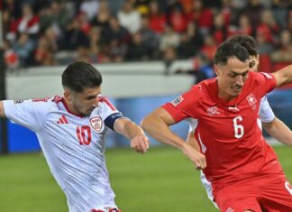 Полувреме во Луцерн: Штета, играме добро но кобната грешка на Муслиу не чини негатива против Швајцарија (ВИДЕО)