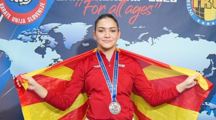 Камелиjа Недев светска вицешампионка во кати